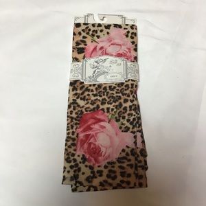 Sox Trot- Leopard/Floral Knee-Hi Sock